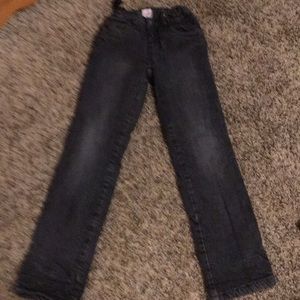 The Children’s Place fleece lined black jeans 8